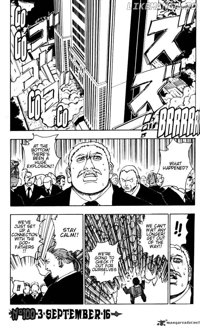 Hunter x Hunter, Chapter 100 image 01